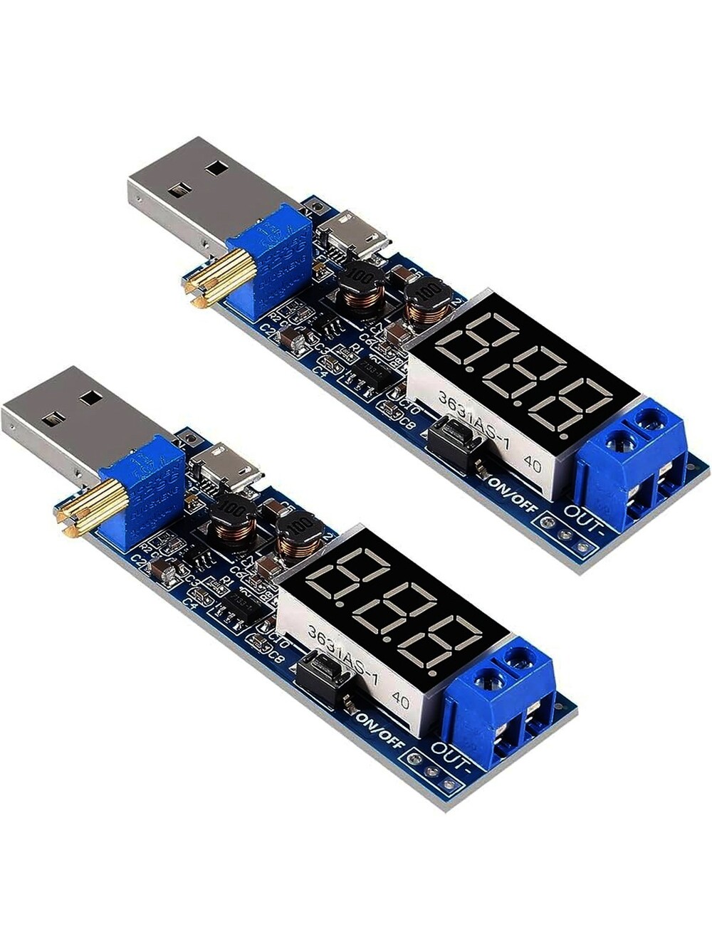DC-DC 5V to 3.5V / 12V USB Step UP / Down Power Supply Module Adjustable Boos...